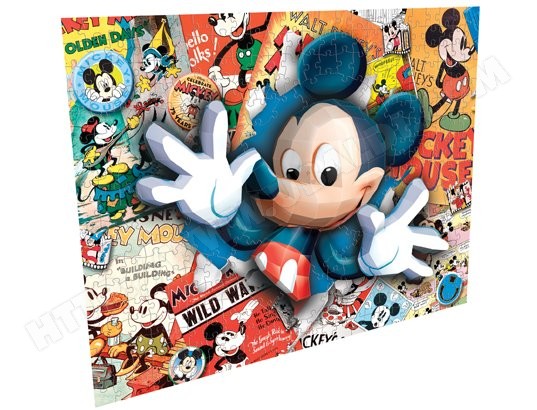 Puzzle 3D MEGA BLOKS Mickey Niveau 2