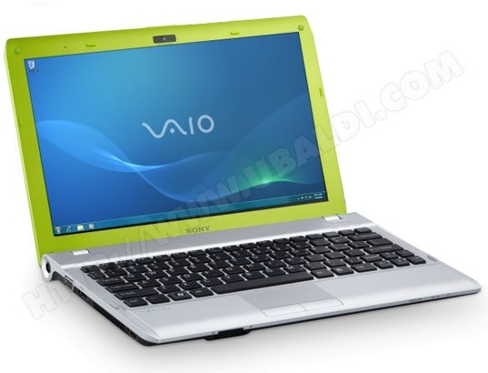 Ordinateur portable SONY Vaio VPC-YB3V1E/G vert
