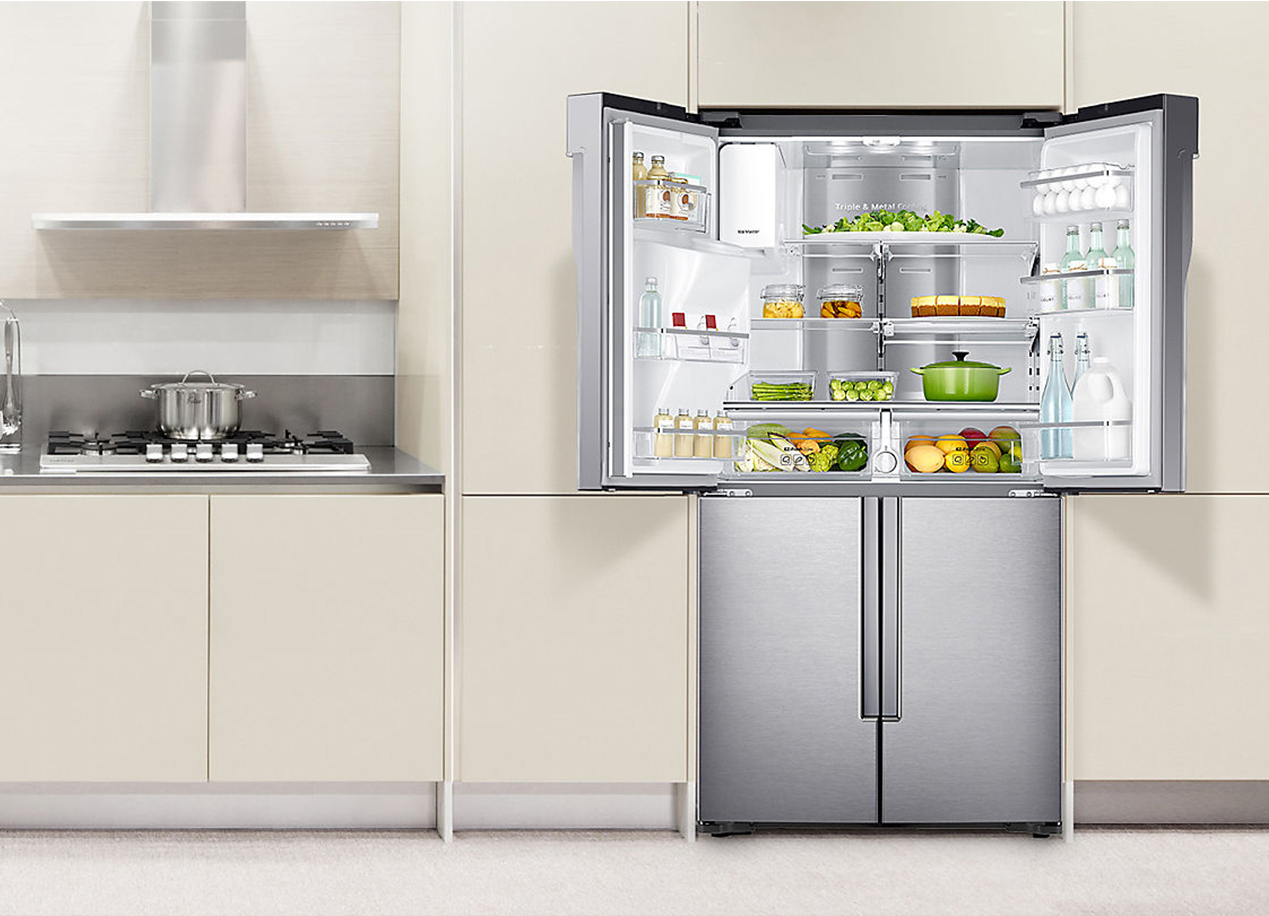 frigo américain 4 portes - réfrigérateur congélateur 4 portes