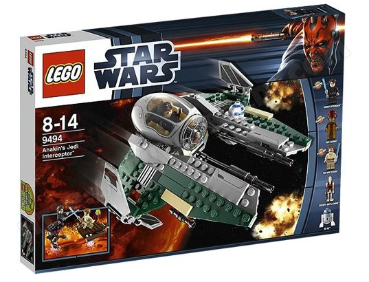 Jeu de construction LEGO Star Wars 9494 - Anakin Jedi Interceptor