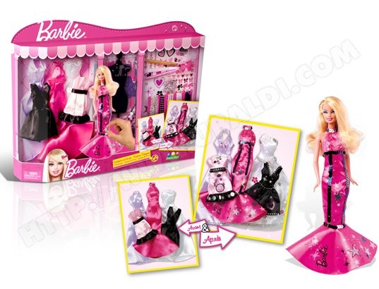 Robe Barbie CANAL TOYS Creatrice De Mode Coffret
