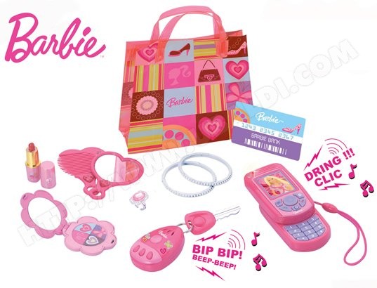 Coffret accessoires déguisement LEXIBOOK RPB011 Filles Branchees Barbie