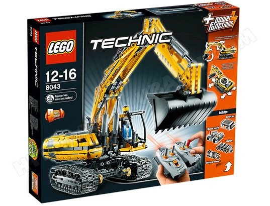 LEGO Technic - La Pelleteuse Motorisee