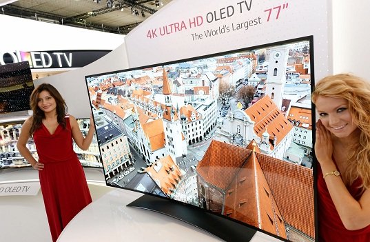 TV LG OLED Ultra HD 77 pouces