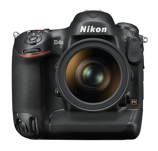 Le Nikon D4S - Vue de face
