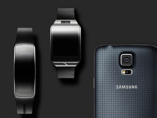 Galaxy S5 et différents accessoires