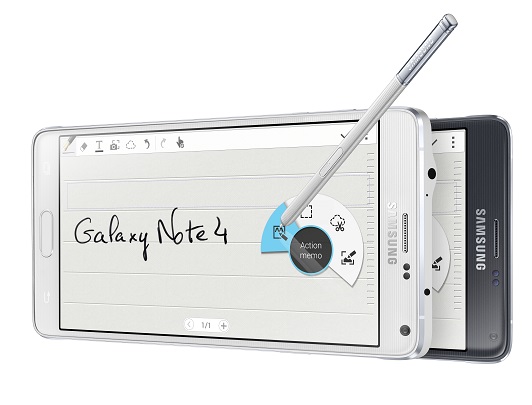 Fonction Note du Galaxy Note 4
