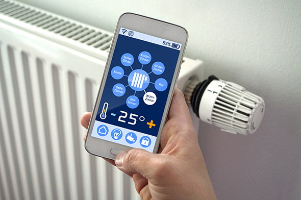 chauffage connecté thermostat intelligent